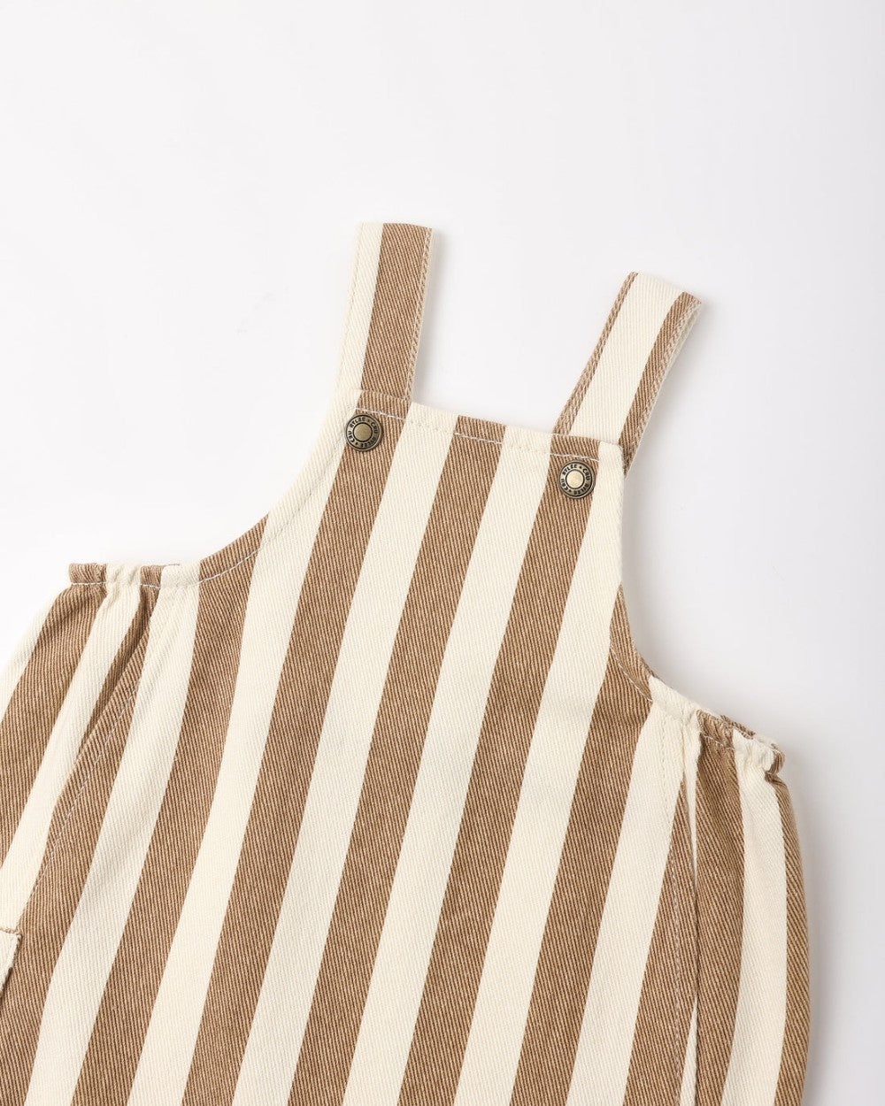 Cargo Baby Overall Fawn Pinstripe|12290