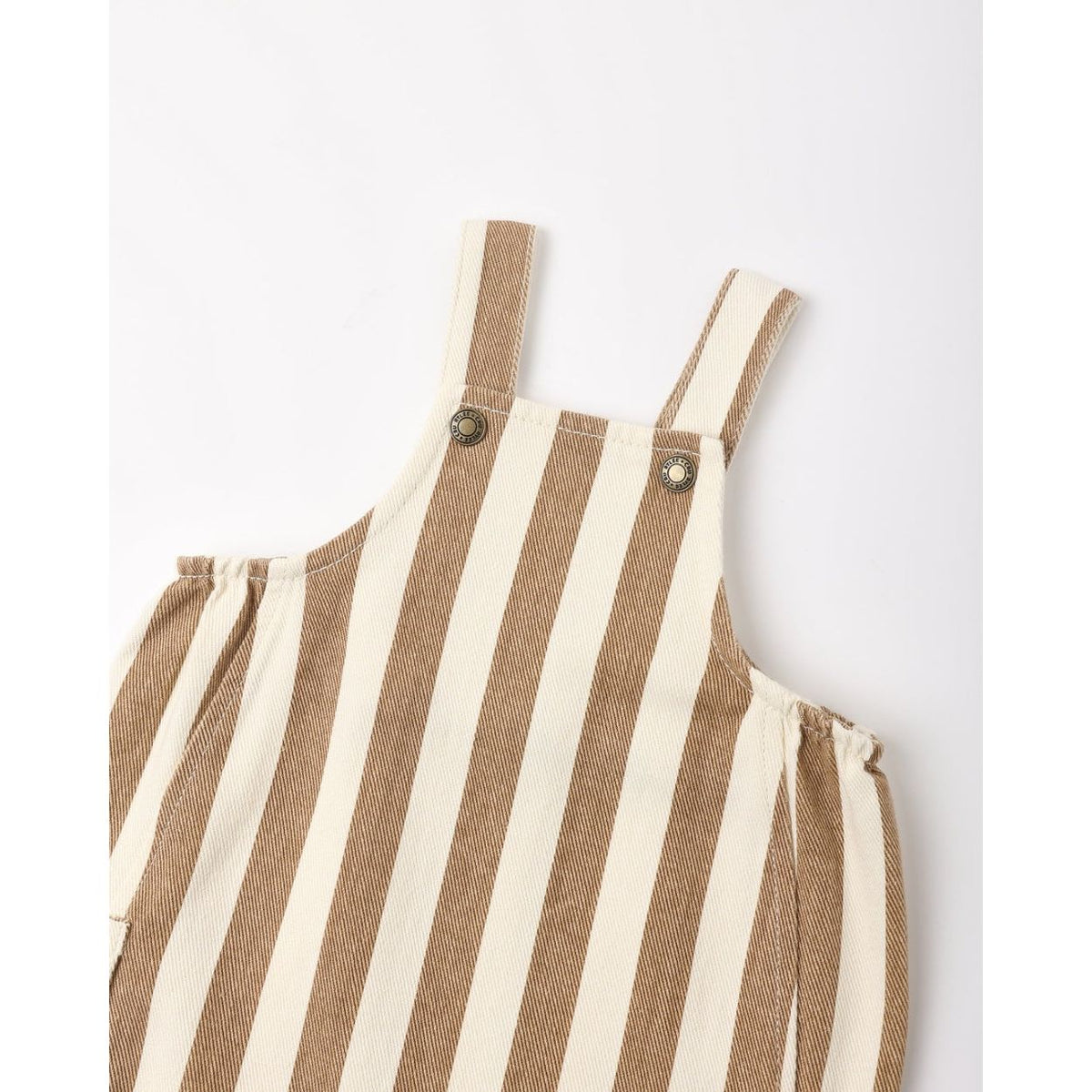 Cargo Baby Overall Fawn Pinstripe|12290