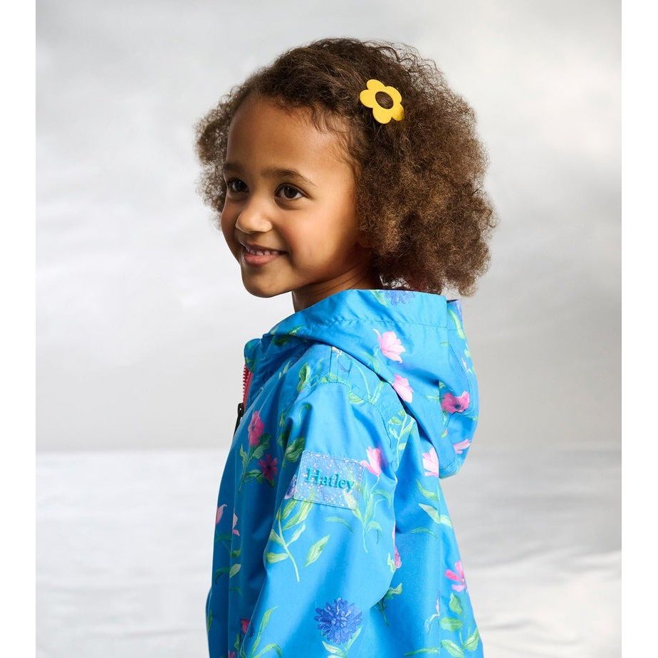 Hyper Real Floral A-Line Swing Jacket|10846