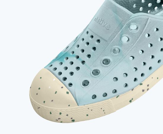 Jefferson Bloom Native Shoes- Dark Blue/Bone
