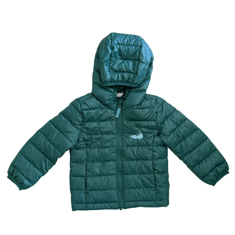 Spruce Puffer Jacket with Embroidered Nantucket|9735
