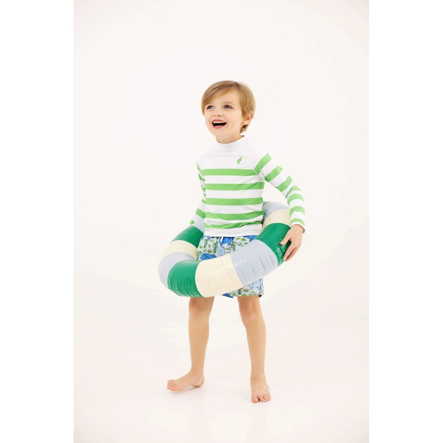 Walker`s Wave Swim Green Shirt|11723