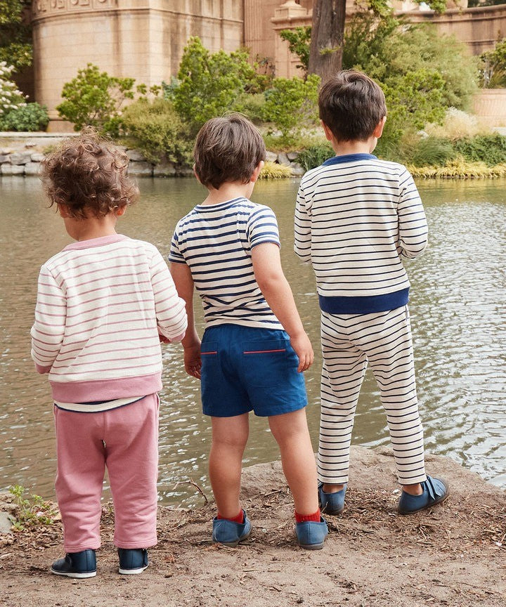 Chris Jogger, Navy French Stripe|9533