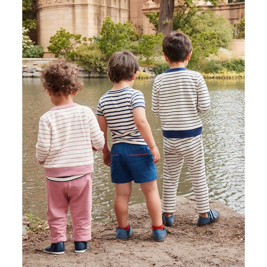 Chris Jogger, Navy French Stripe|9533