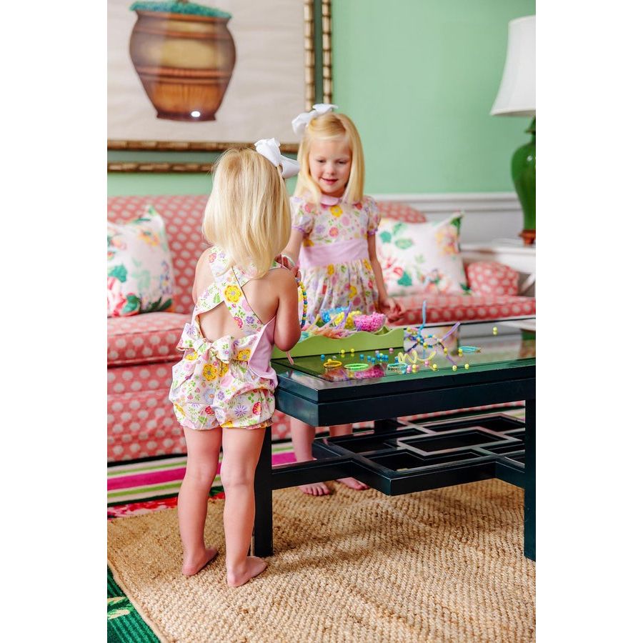 Betsey Bow Back Set - Boca Grande Begonia/Hamptons Hot Pink Pique Stripe|11357