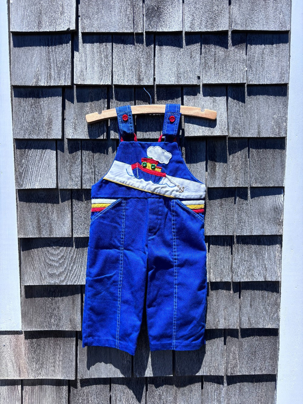 Tug Boat Overalls with Gold Anchor|11815