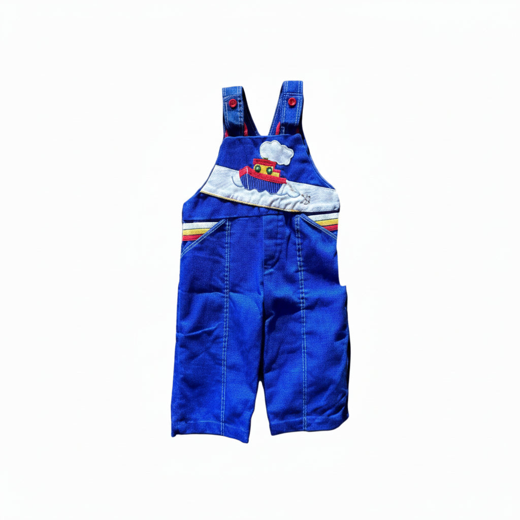 Tug Boat Overalls with Gold Anchor|11815
