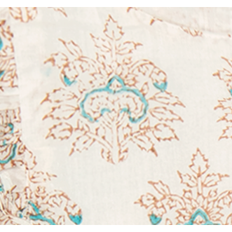 Sophie Tassel Dress- Ocean Aqua Rapsody|11797