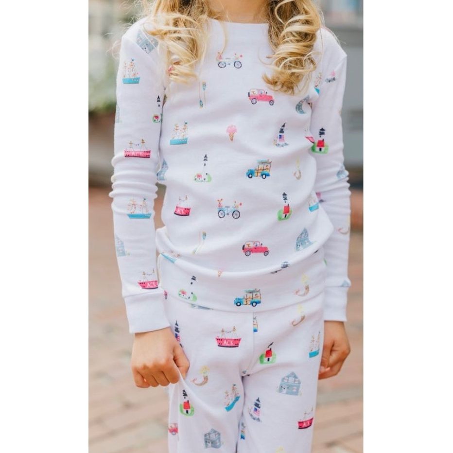Nantucket Summer Two Piece Pajama Set|1701