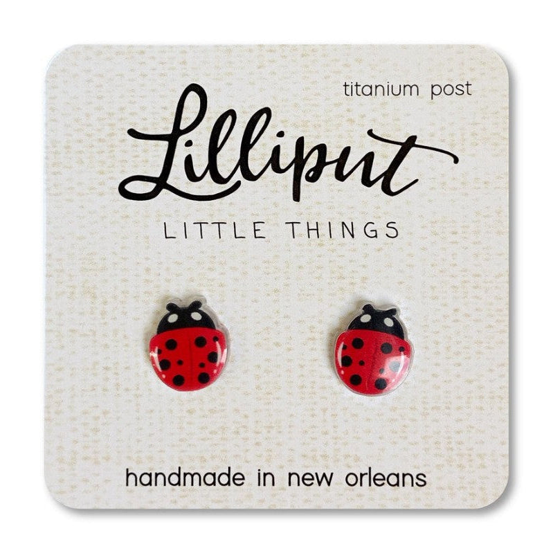Ladybug Earrings|11087