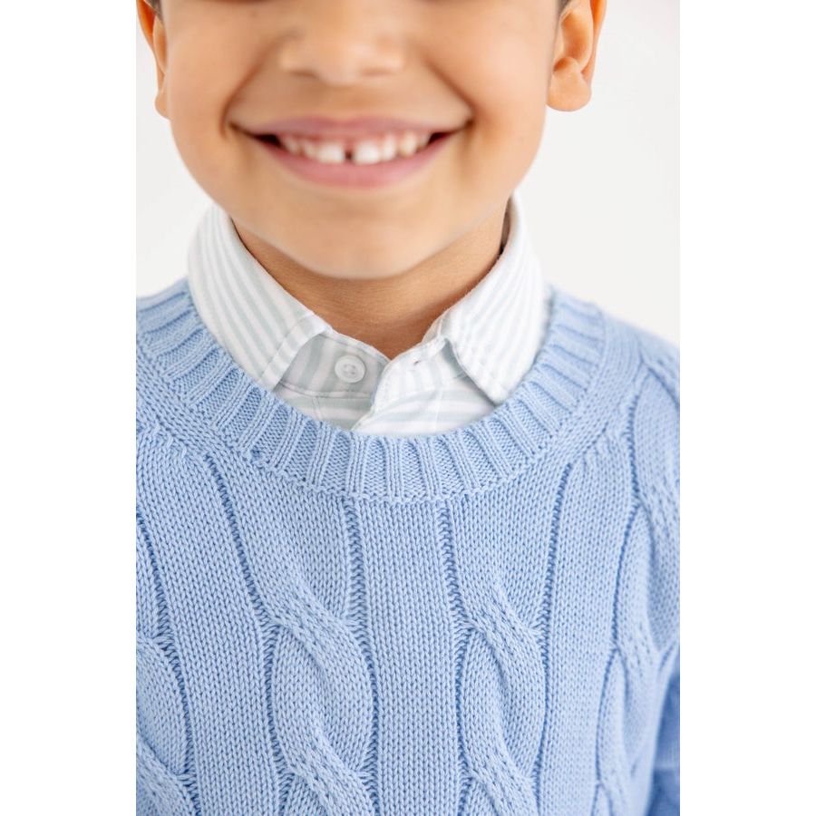 Crawford Crewneck (Unisex) - Sarasota Sky|11830