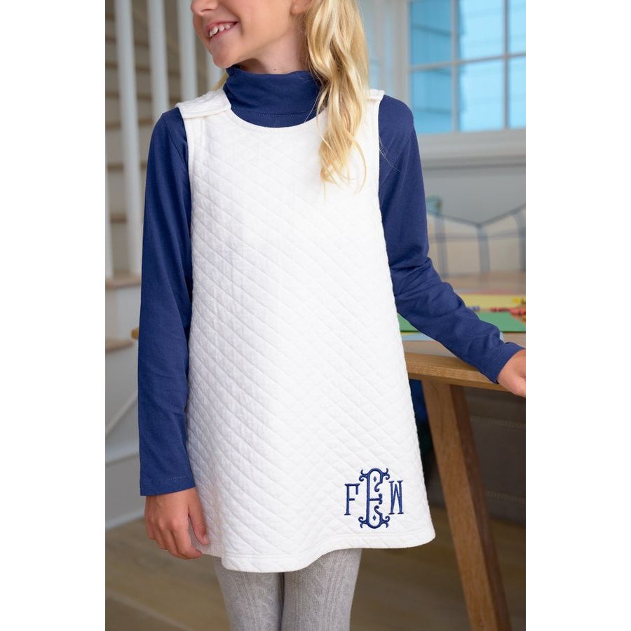 Tatum's Turtleneck Shirt & Onesie - Nantucket Navy|11907