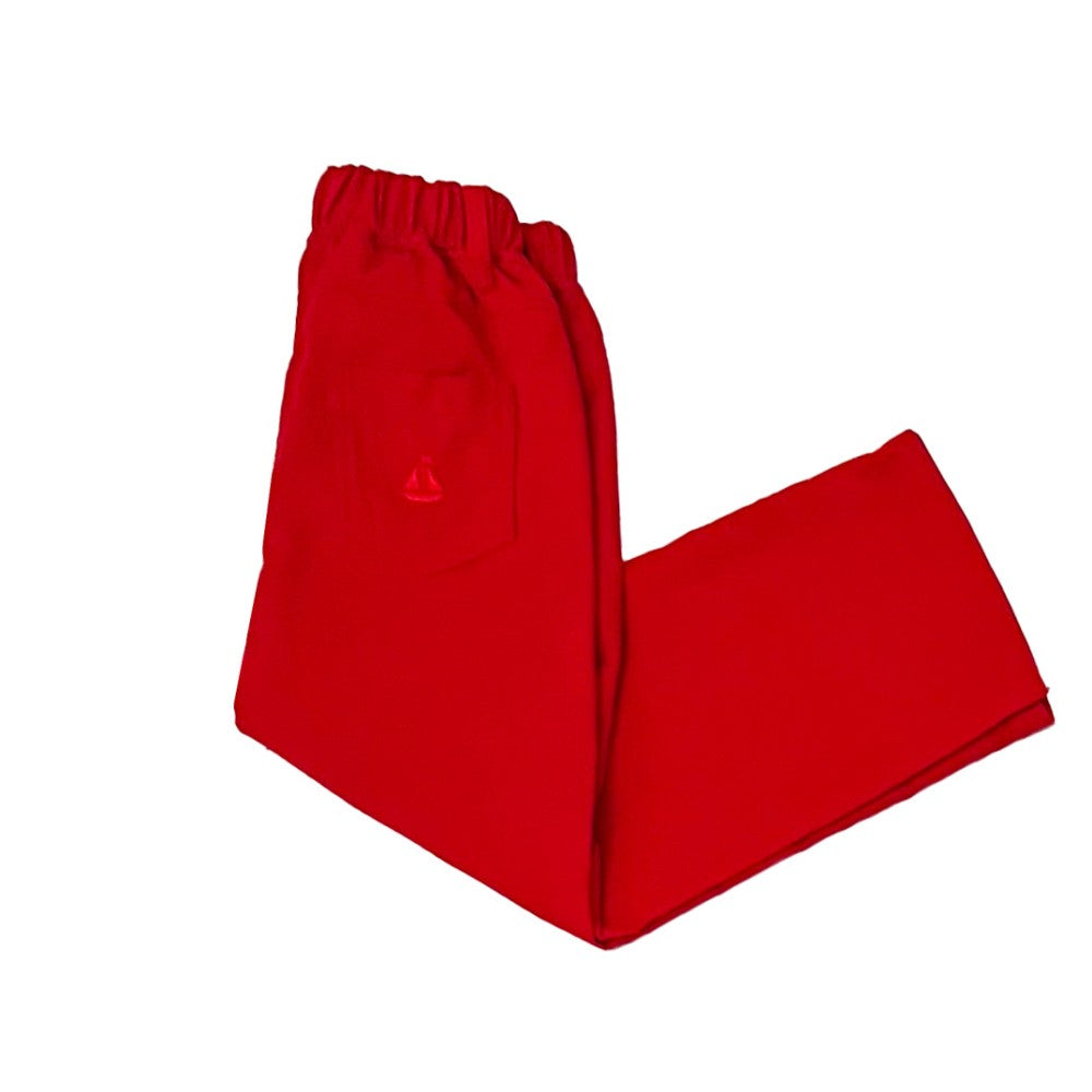 Corduroy Cisco Trousers-Royal Red|12858