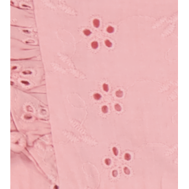 Sophie Tassel Dress- Blush Pink Eyelet