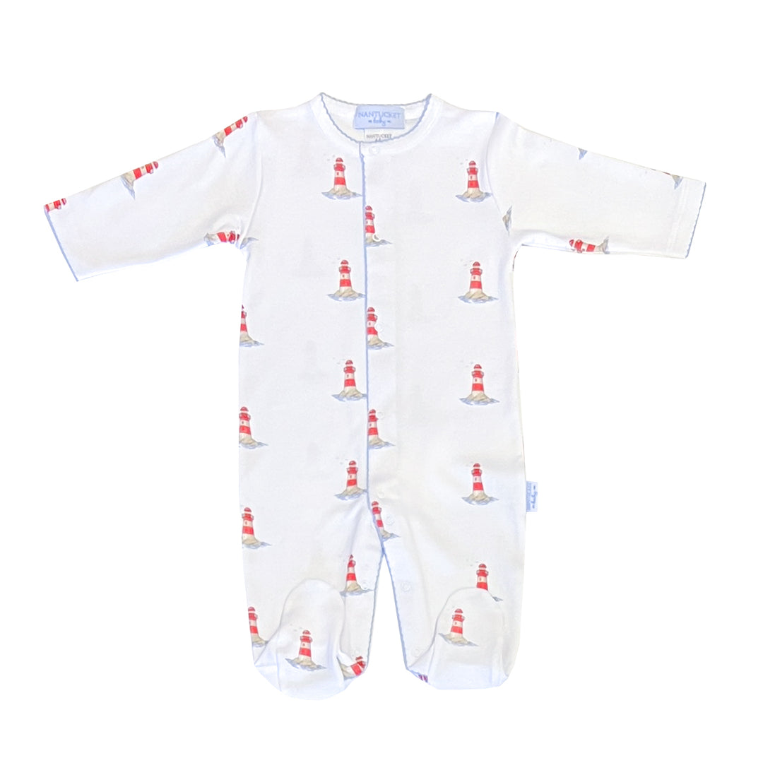 Lighthouse Footed Romper