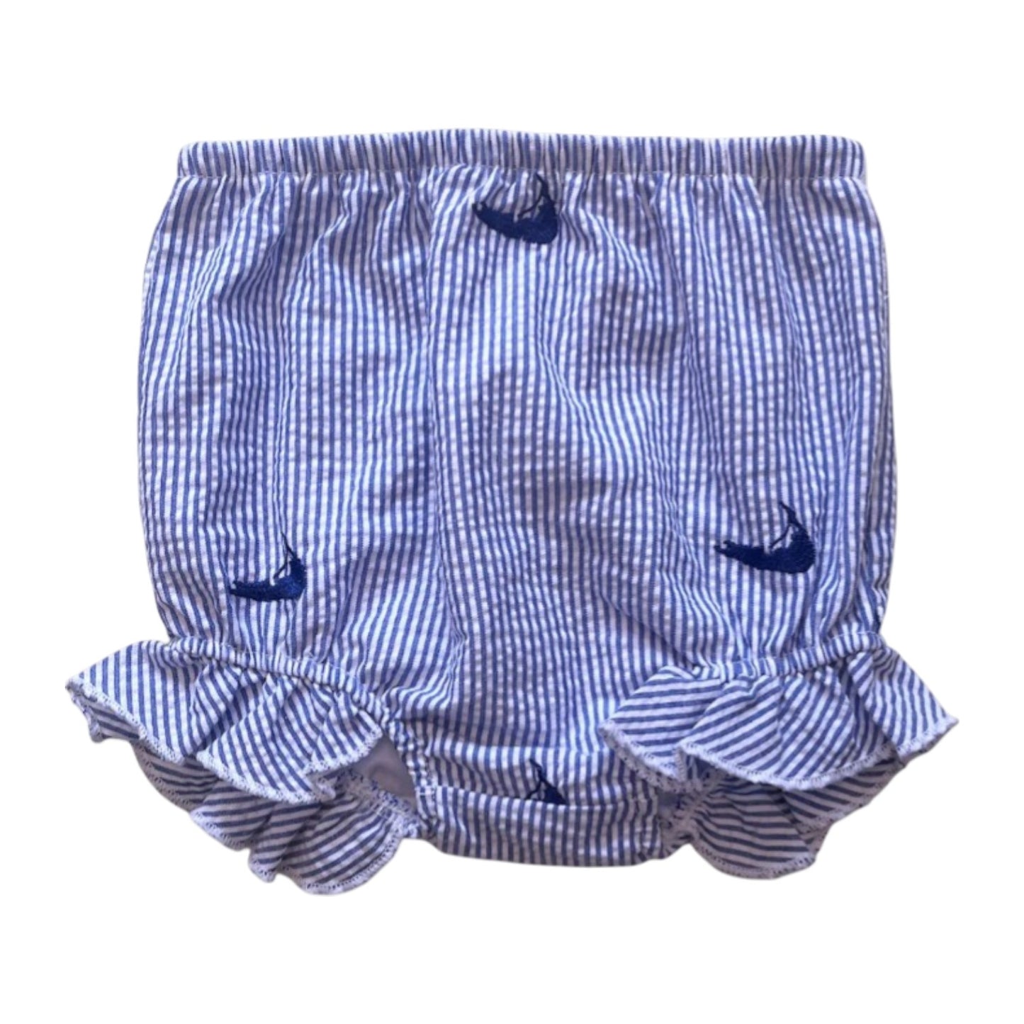 Navy Blue Bloomer w/ Navy Nantucket