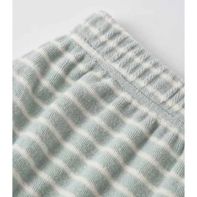 Baby Tank Set Seafoam Terry Stripe
