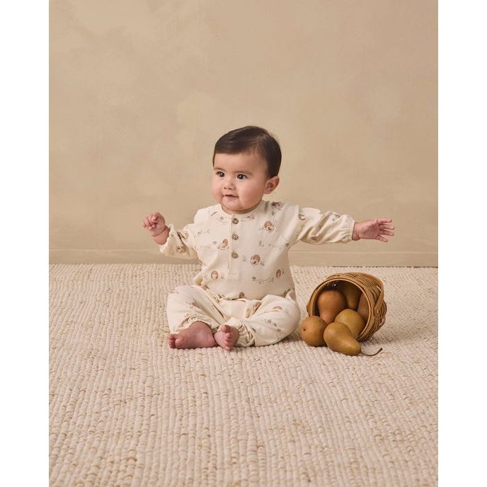 Henley Bubble Jumpsuit - Turkey|12407