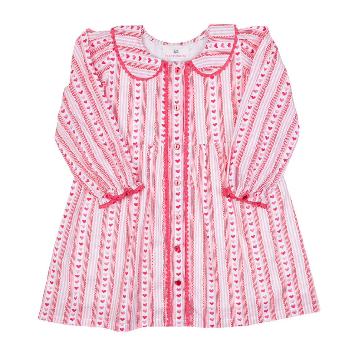 Valentine Stripe Dress|10555