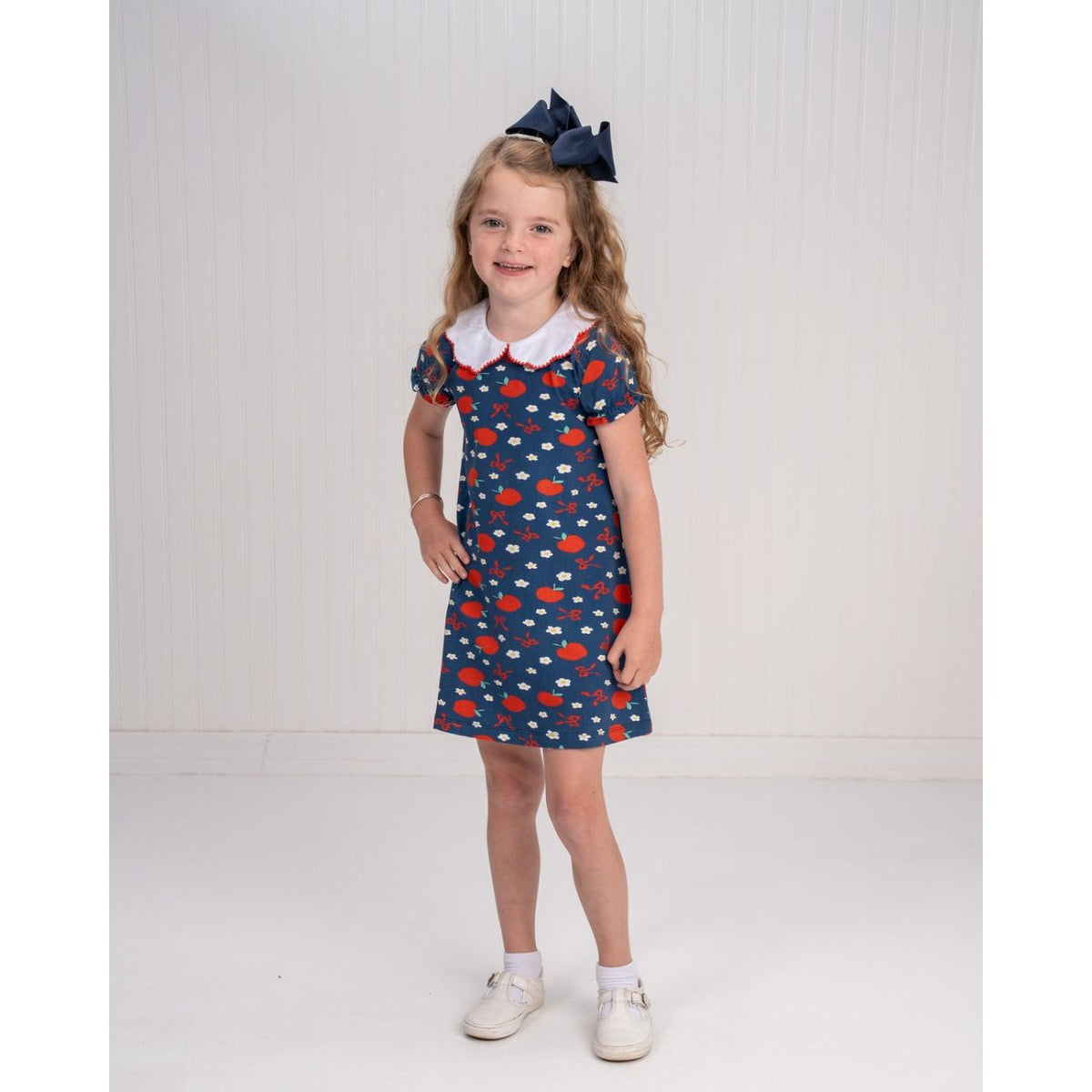 Presley Kait Schoolhouse Apple Dress|11918