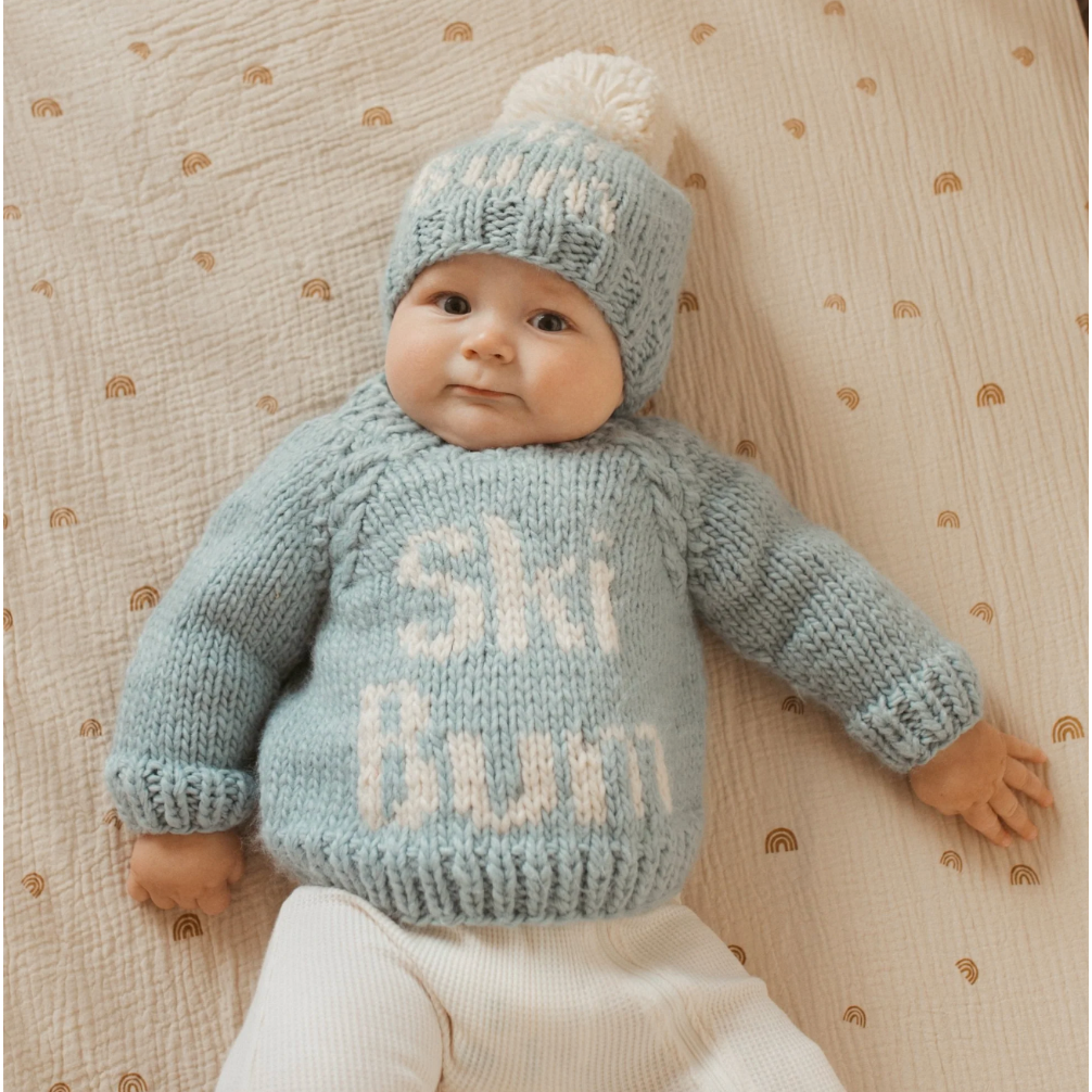 Ski Bum Sweater Blue|1732