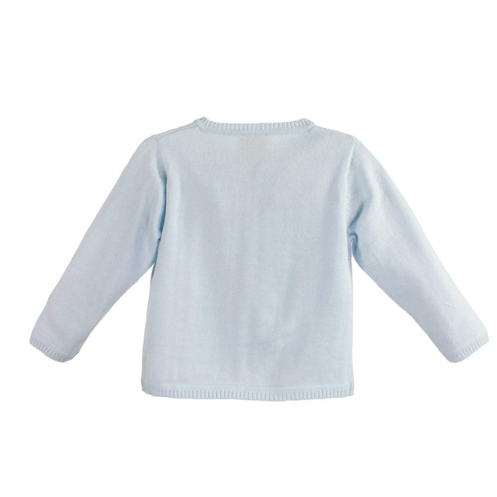 Ladder Edge Cardigan - Blue|13318