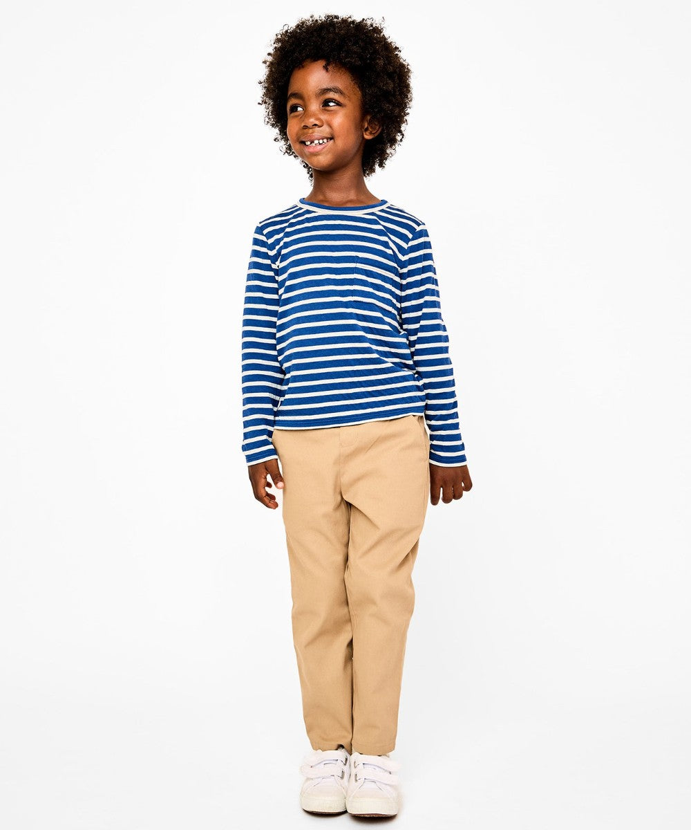 Edward T-Shirt, Enamel Blue Stripe|12644