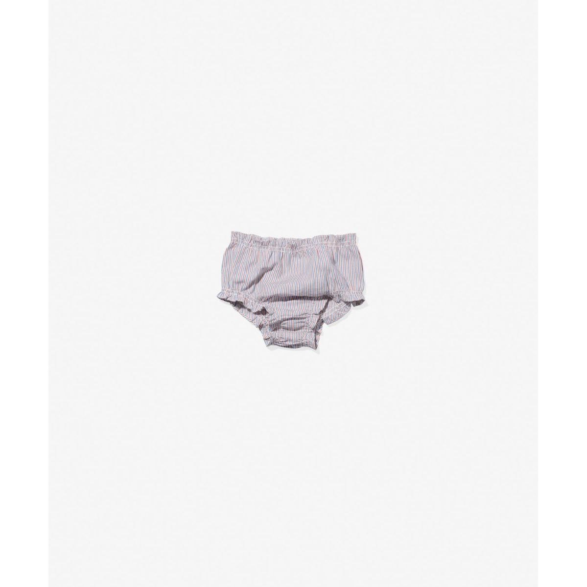 Hannah Dress, Indigo Linen Stripe|9049