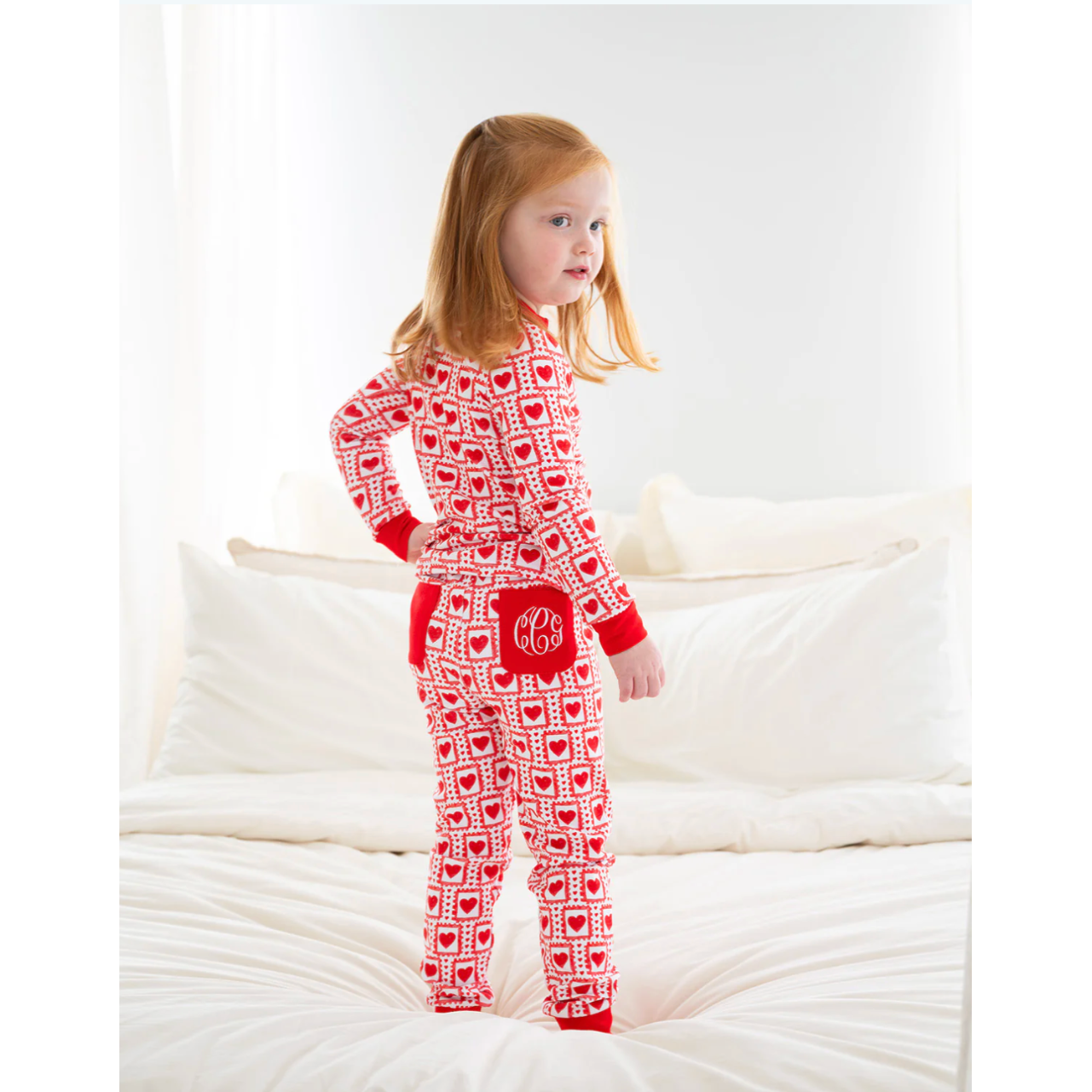 Sealed With a Kiss Pajama Set|10716