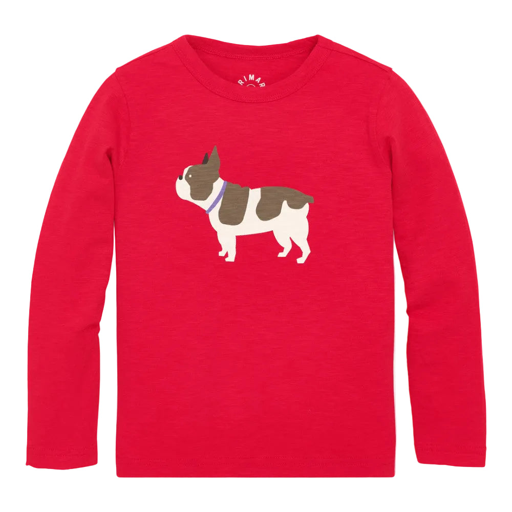 Kid's Long sleeve Frenchie Tee|13549