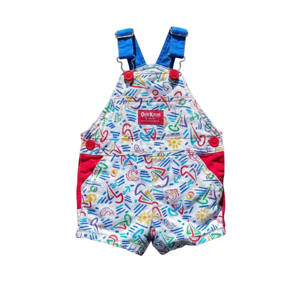 Vintage OshKosh Fun in the Sun Shortalls|11823