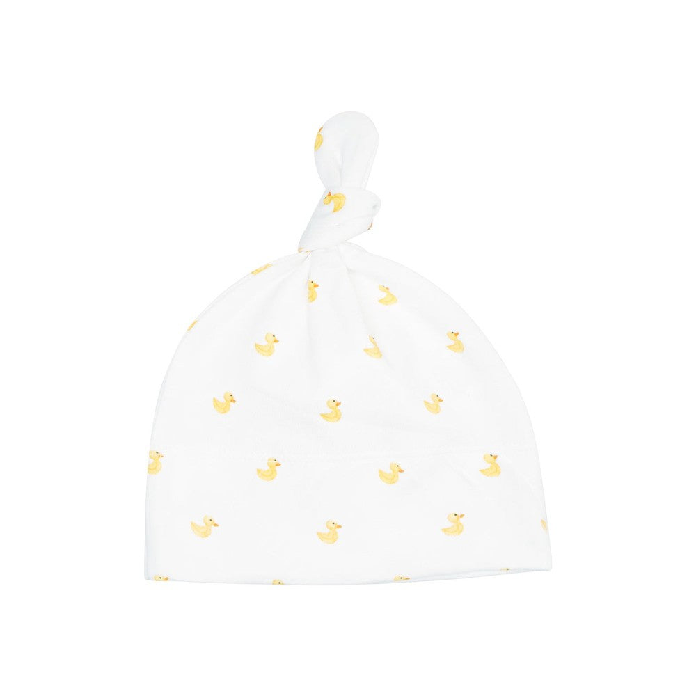 Little Duckling Top-Knot Receiving Hat|11804