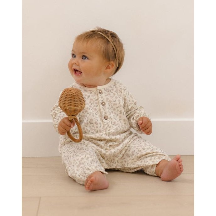 Henley Bubble Jumpsuit - Floret|12460