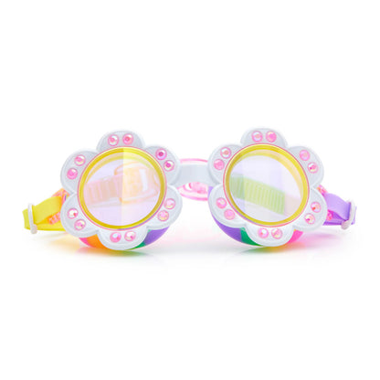 Dandi Flower Swim Goggles - Sunlit Sherry