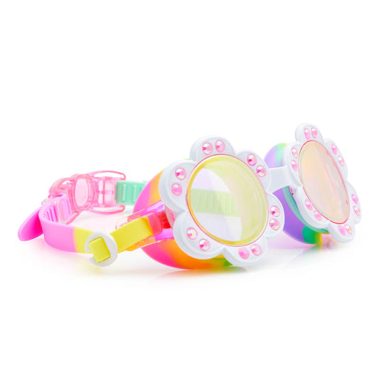 Dandi Flower Swim Goggles - Sunlit Sherry