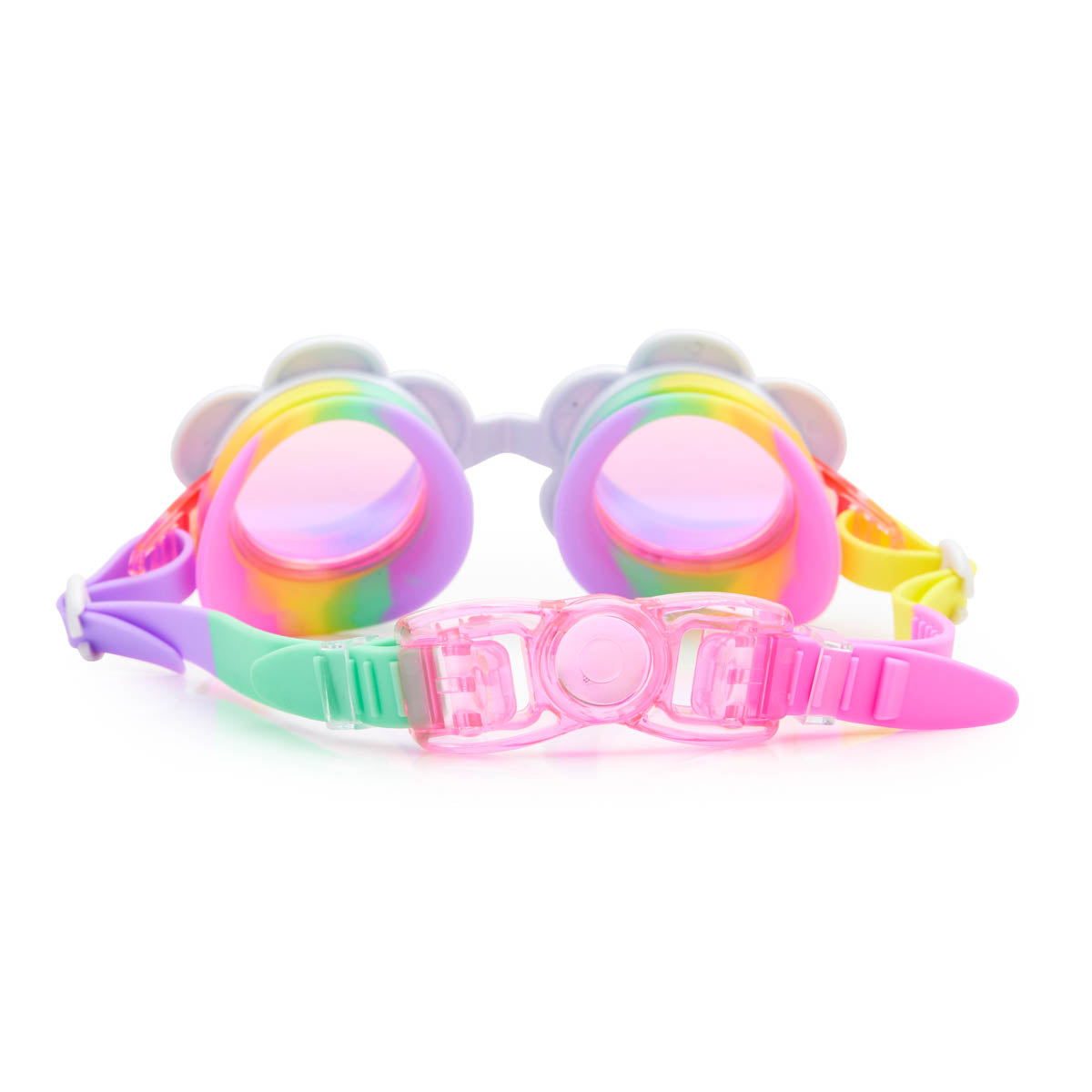 Dandi Flower Swim Goggles - Sunlit Sherry