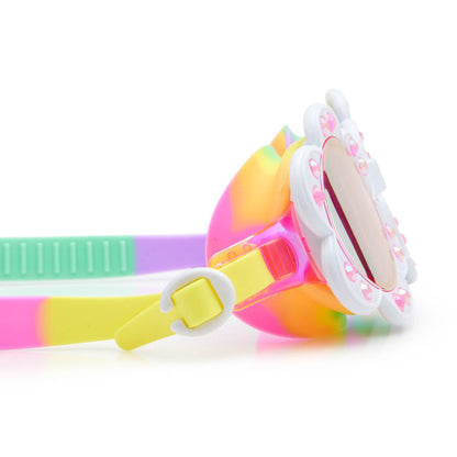Dandi Flower Swim Goggles - Sunlit Sherry