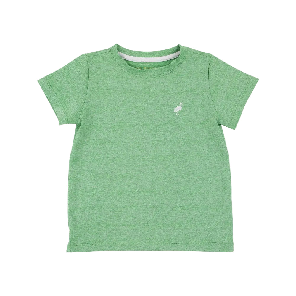 Prepletic™ Carter Crewneck - Grafton Green/Worth Ave White|11697