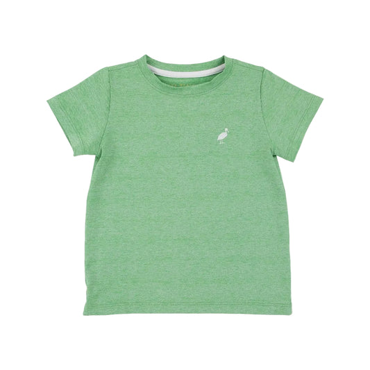 Prepletic™ Carter Crewneck - Grafton Green/Worth Ave White|11697