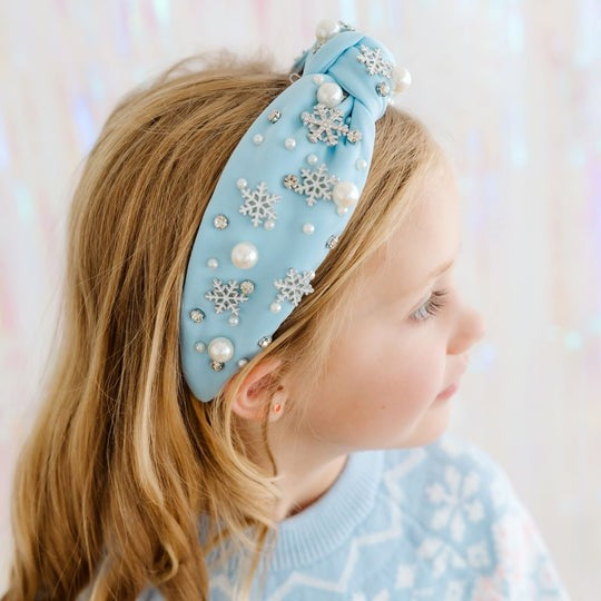 Snowflake Gemstone Headband|13530
