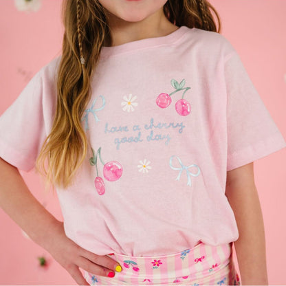 Cherry Good Day S/S T-shirt - Ballet|13481