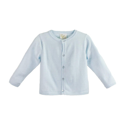 Ladder Edge Cardigan - Blue|13317