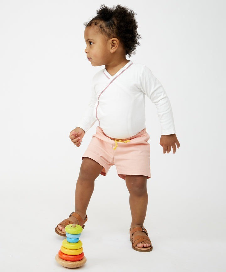 Crossbody One-Piece, Rose Piping|9442