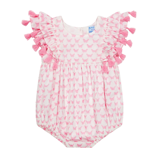 Anna Romper- Pink Butterfly|11775