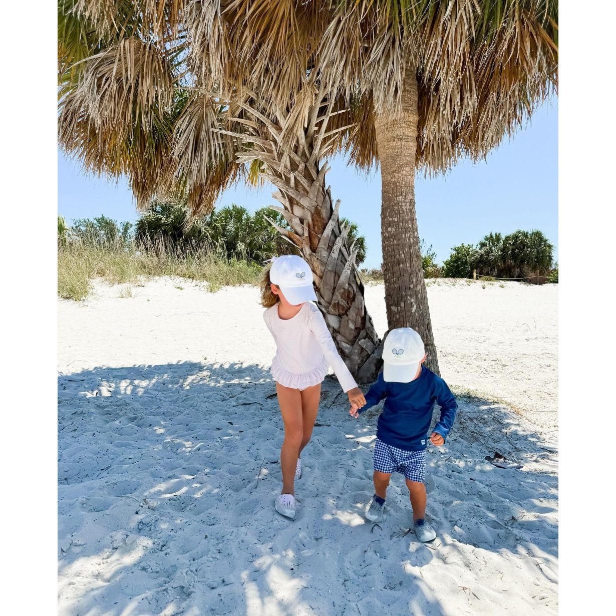 Girls' Tennis Bow Baseball Hat - white|8041