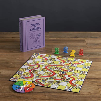 Chutes & Ladders Vintage Bookshelf Edition|123