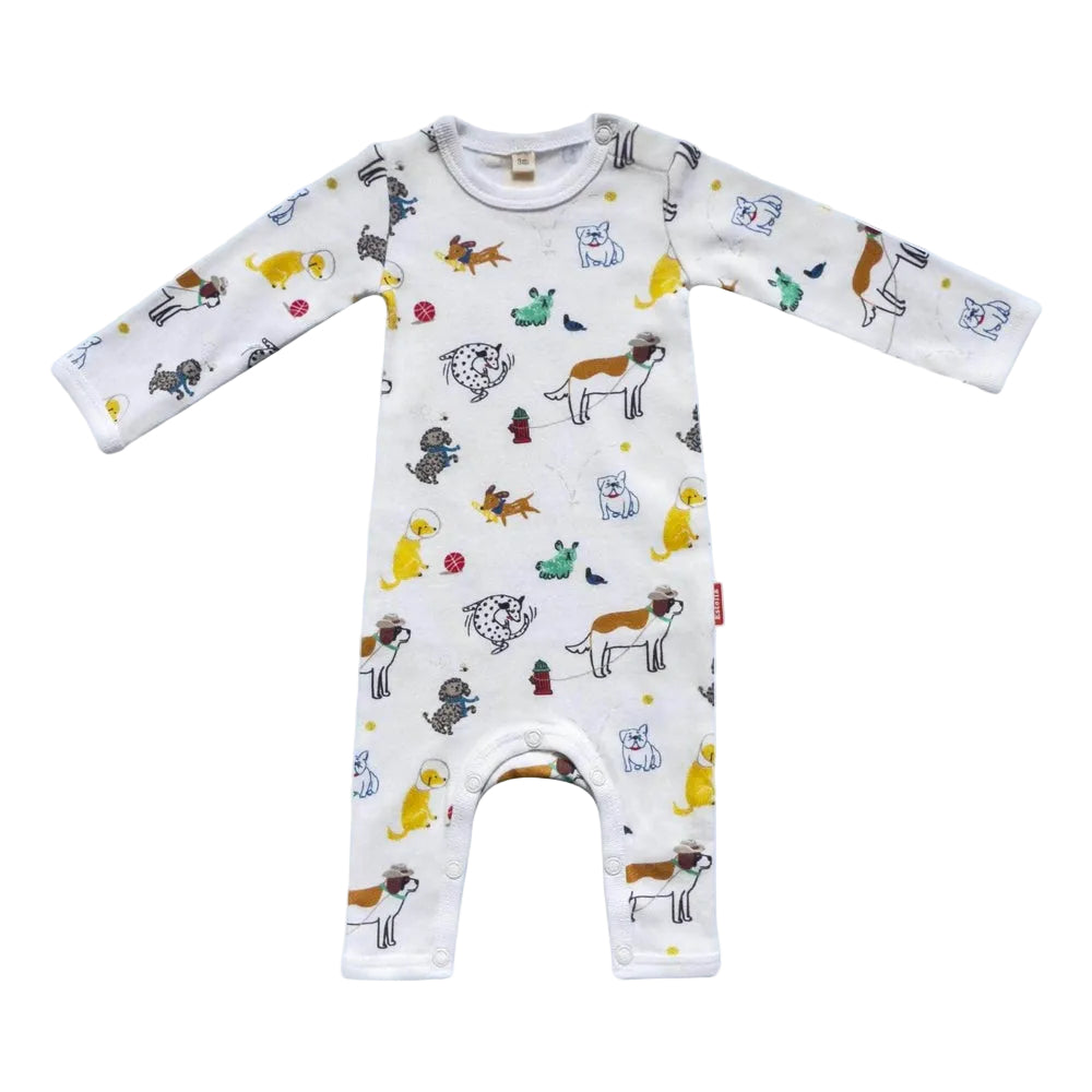 Dog Print Romper|12865