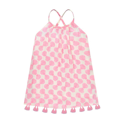Mini Chantal Sundress- Shell Beach Pink|11778