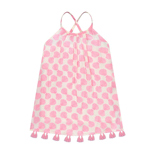 Mini Chantal Sundress- Shell Beach Pink|11778