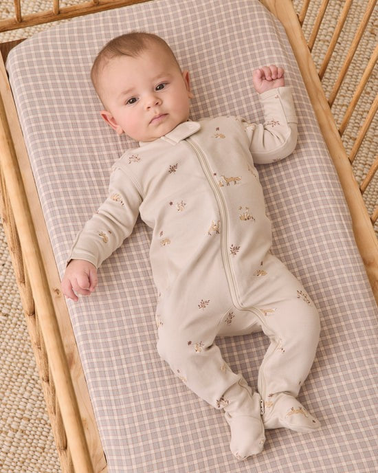 Zip Long Sleeve Sleeper Footie - Fox Land|12383